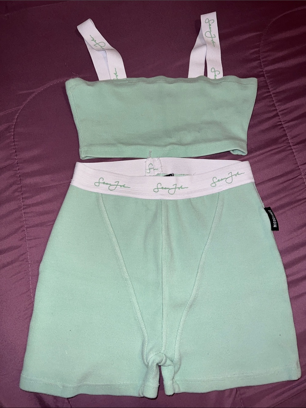 Sean John x Missguided biker short set - US 6